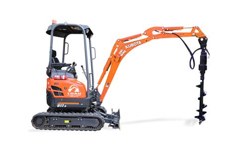 chinese mini excavator auger|mini excavator post hole digger.